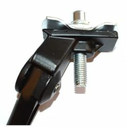 GENERIC BÉQUILLE ALU FIXATION CENTRALE ET AJUSTABLE 16/20" -Subrosa Soldes bequille 24 a 28 alu noirdd