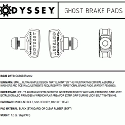 PATINS DE FREIN ODYSSEY GHOST PADS (LA PAIRE) -Subrosa Soldes capture d ecran 2013 06 19 a 16 30 32